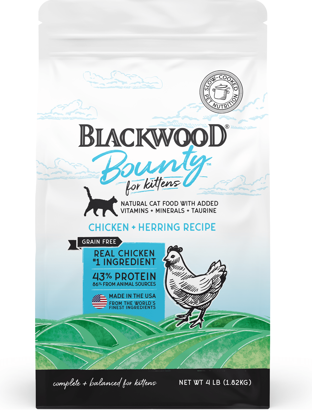 Blackwood Bounty Kitten Grain-Free Chicken & Herring
